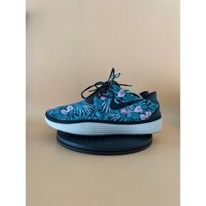 Mens Nike Solarsoft 'Floral Pack' Moccasin SP Sneakers Size 11 Green​​​​